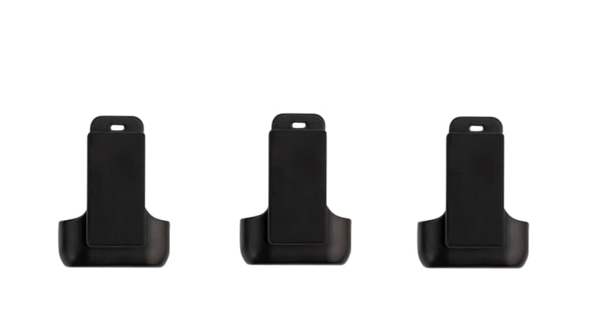 Clips magnétiques Instamic, 3 pièces, noirs