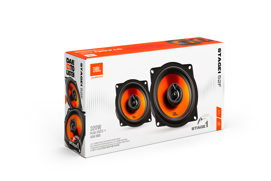 JBL Stage1 Gen2 52F 5,25" haut-parleurs coaxiaux pour voiture
