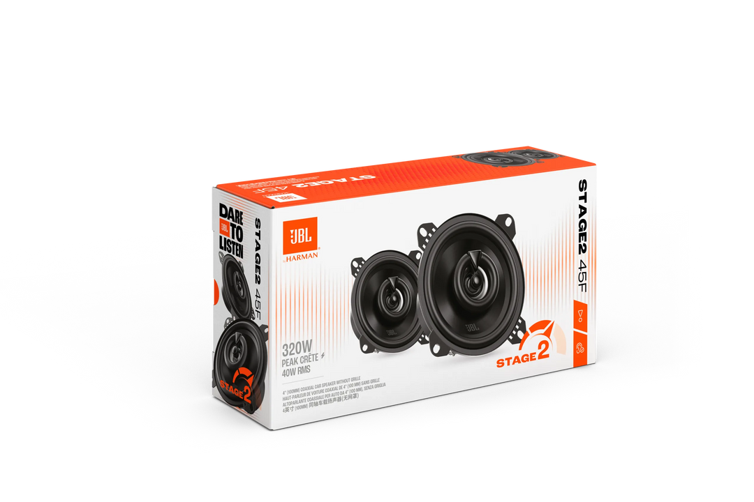 JBL Stage2 Gen2 45F haut-parleurs auto coaxiaux 4"