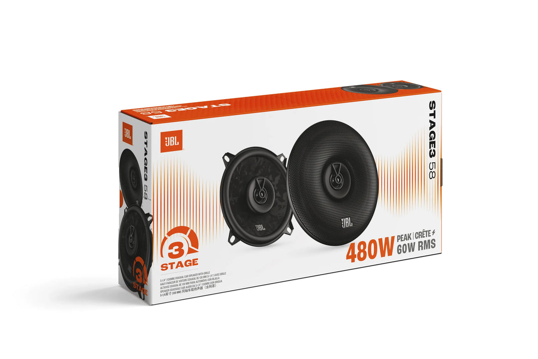 JBL Stage3 Gen2 58 5,25" haut-parleurs coaxiaux pour voiture