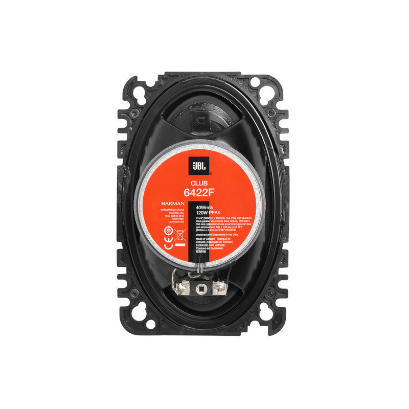 JBL CLUB 6422F Ensemble de haut-parleurs de voiture (120W, 4"x6")