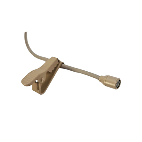 JTS CM-201iF DeLuxe Pack lavalier avec 4 connecteurs, beige