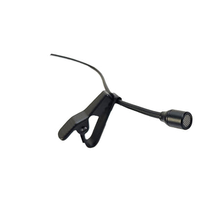 JTS CM-201iB microphone lavalier avec pince, noir