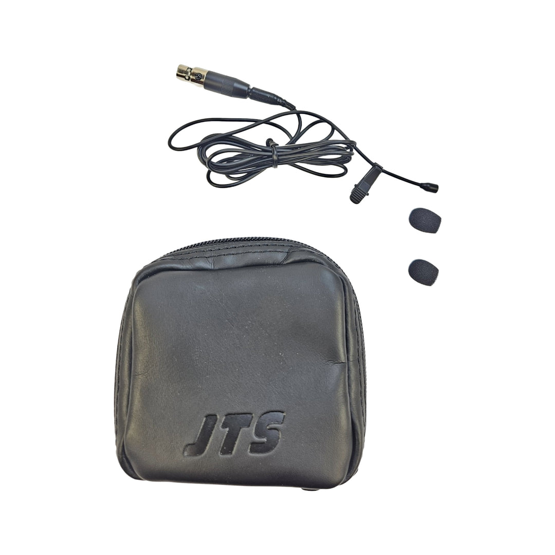 JTS CM-201iB lavalier-mikrofon med klips, sort