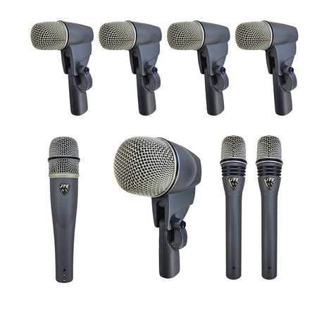 JTS NXB-8M kit de microphones avec 8 microphones et sac