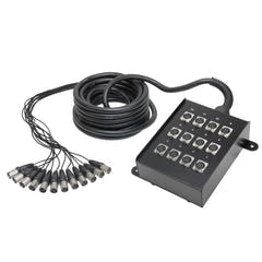 Câbles Muïipies avec Stage Box 12/0 (10 m)