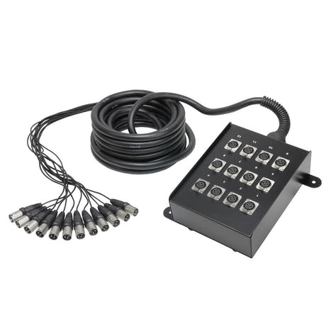 Câbles Muïipies avec Stage Box 12/0 (10 m)