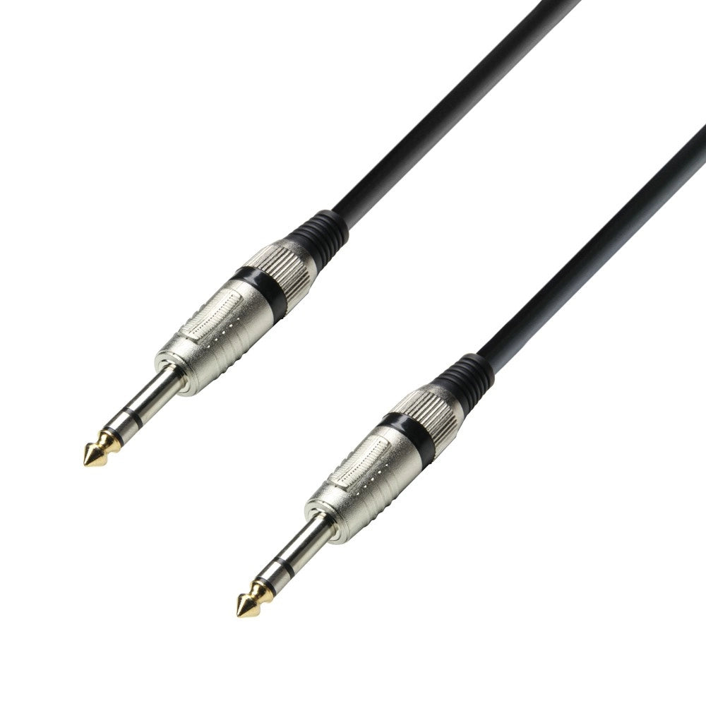 Adam Hall 6.3 mm Jack stéréo vers 6.3 mm Jack stéréo (3 mètres)