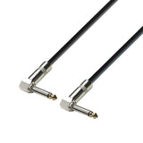 Instrument Cable 6.3 mm Angle Jack mono to 6.3 mm Angle Jack mono