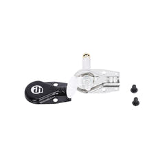 Adam Hall Connectors 4 STAR C JM2 FL - Jack TS femelle Neutrik® | Version plate avec prise coudée