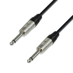 Adam Hall Cables 4 Star Serie - Câble Instrument REAN 6.3 mm Jack mono à 6.3 mm Jack mono 3 m