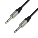 Adam Hall Cables 4 Star Serie - Câble Instrument REAN 6.3 mm Jack mono à 6.3 mm Jack mono 4.5 m