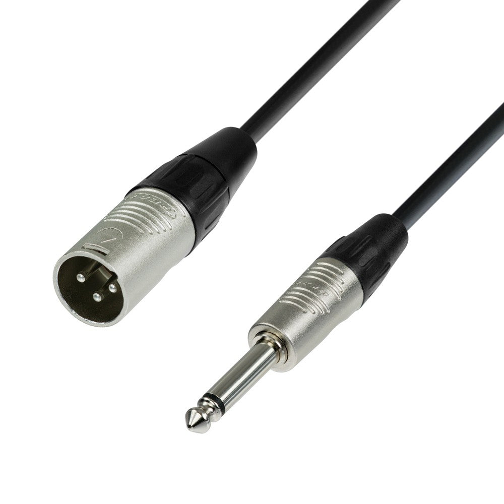Signal Câble XLR Mâle vers 6.3 mm Jack Mono (3m)