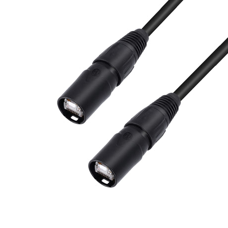 Adam Hall Cables 5 STAR ECON CAT6A 30 m - Netværkskabel | Cat.6a (S/FTP) Neutrik etherCON® | 30 m