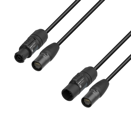 Adam Hall Cables 5 STAR H TCON N 0300 - Hybridkabelnetværk | Neutrik etherCON® x TRUE1® | 3 m