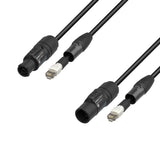 Adam Hall Cables 5 STAR H TCON N 0300 - Hybridkabelnetværk | Neutrik etherCON® x TRUE1® | 3 m