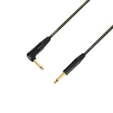 Adam Hall Cables 5 STAR IPR 0900 PALMER®-KABEL – instrumentkabel | Palmer® & Neutrik® vinklet jack til jack TS | 9 m