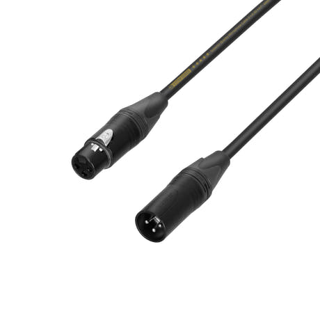 Adam Hall Cables 5 STAR MMF 0150 - Câble de microphone | Neutrik® XLR femelle x XLR mâle | 1,5 m