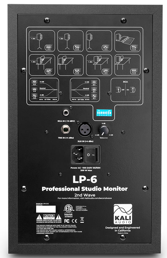Kali Audio LP-6 V2 Black