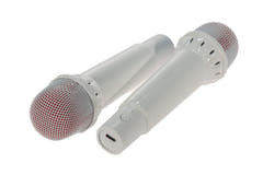 PartyZone Ensemble Karaoké avec 2 microphones (Blanc)