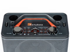 Système Karaoké avec 2 microphones (Noir)
