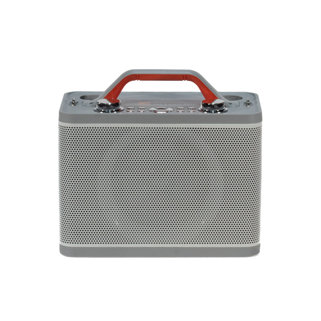 Système Karaoké avec 2 microphones (Blanc)