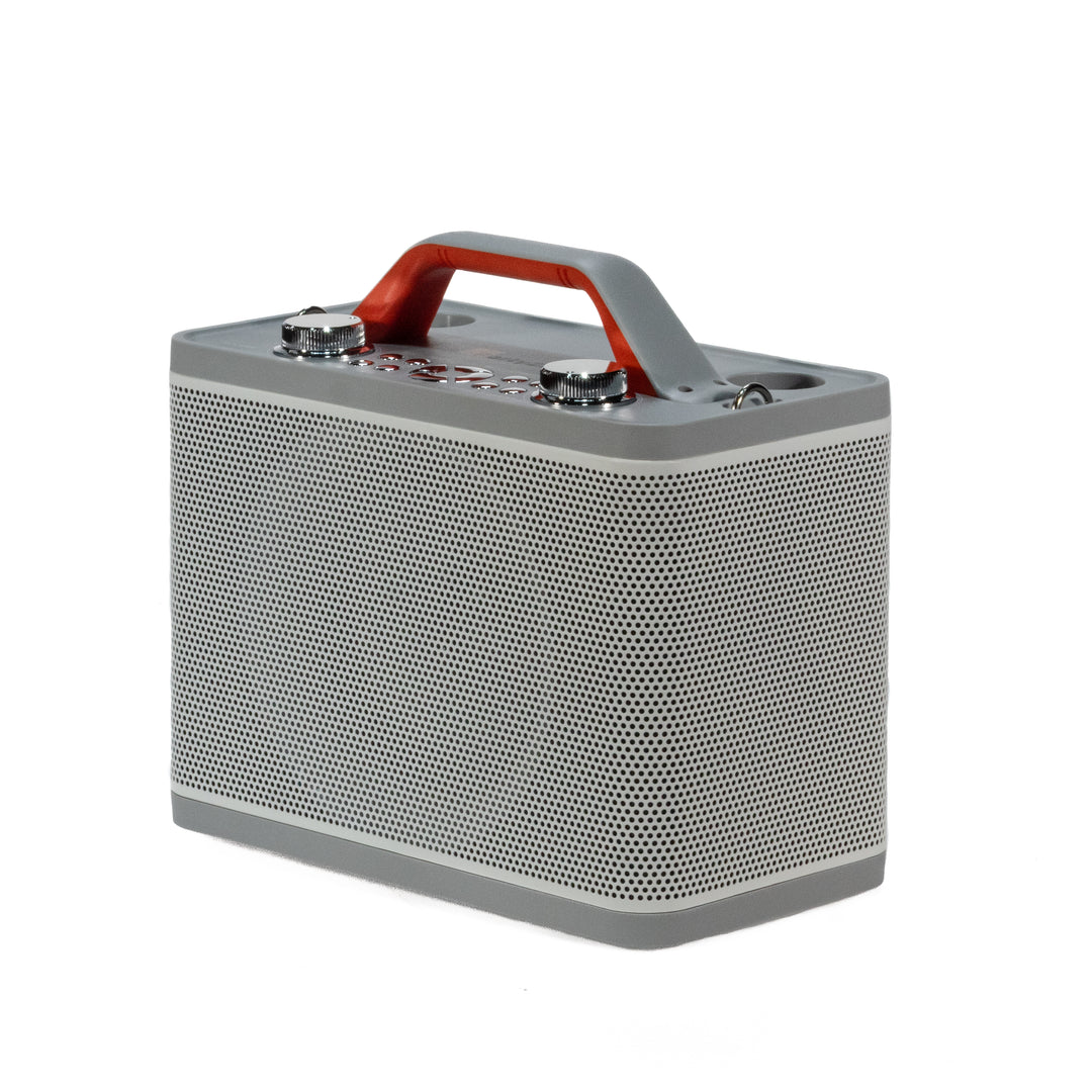 Système Karaoké avec 2 microphones (Blanc)