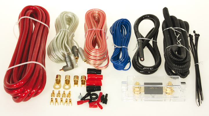 Kit de Câbles Amplificateur de Voiture 2-canaux (20mm2)