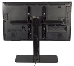 Support TV de table entièrement articulé (32-65", 45kg)