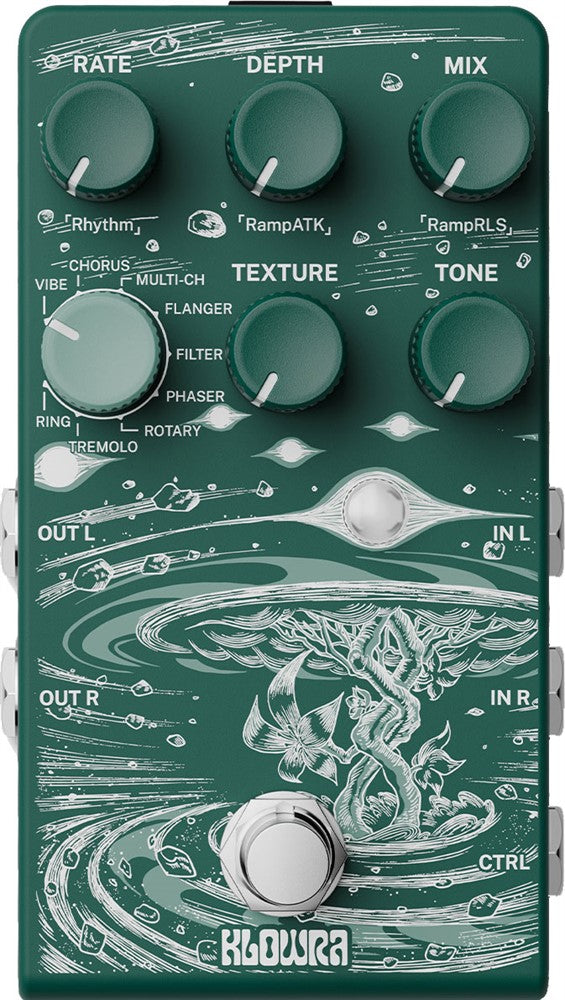 Klowra Sprout Pédale de modulation multiple