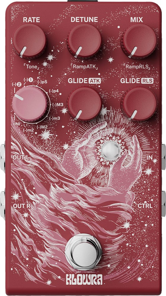 Klowra Vein Multi Pitch-Shifter et pédale harmonique