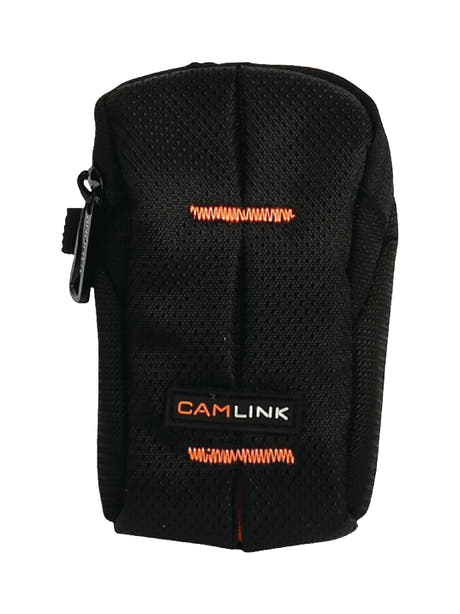 Sac Compact pour Appareil Photo (Noir, Orange, 60x100x30 mm)