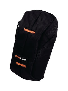 Sac Compact pour Appareil Photo (Noir, Orange, 60x100x30 mm)