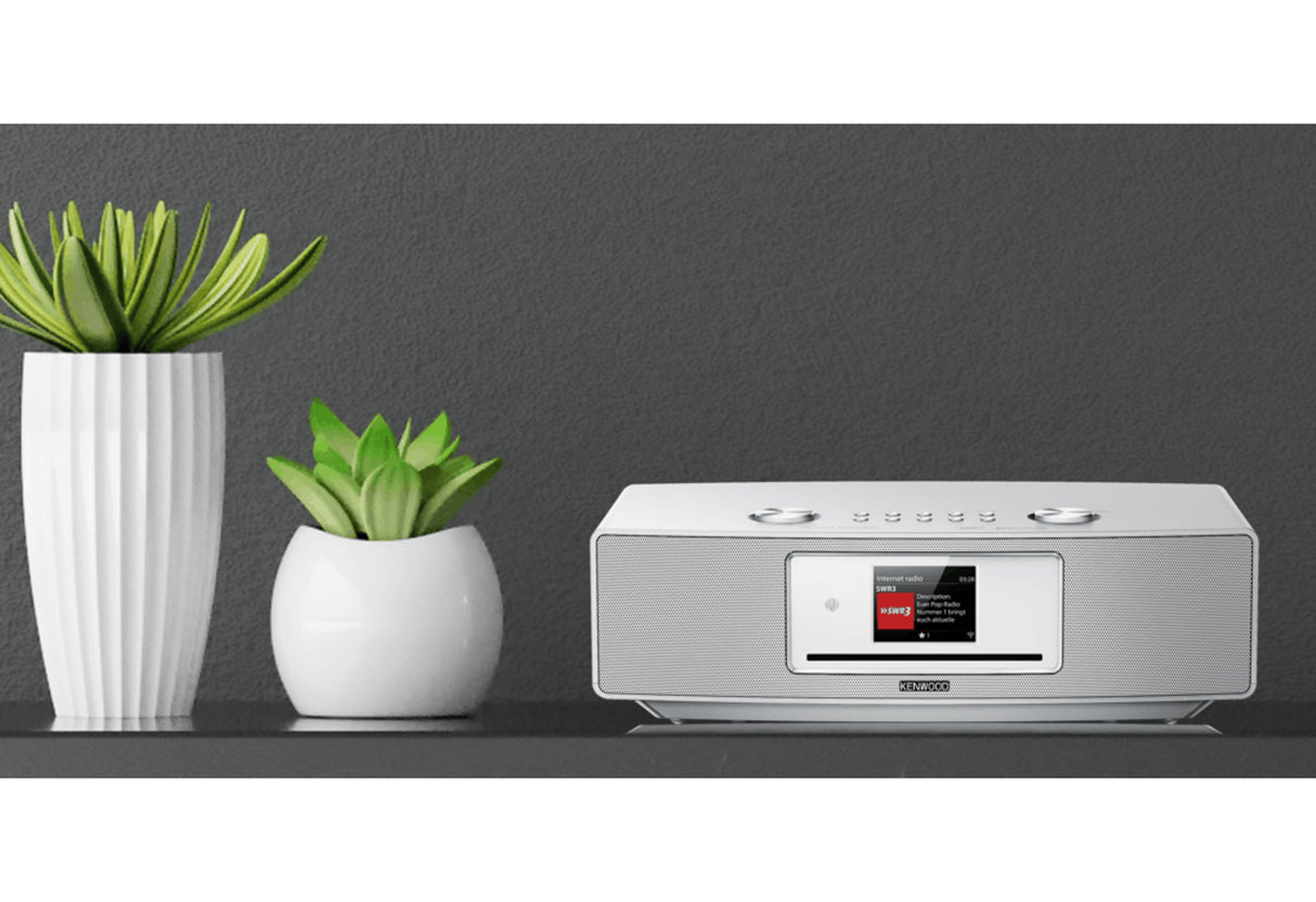 Kenwood CR-ST700SCD-S Internet Radio w. Bluetooth and DAB+ (Silver)