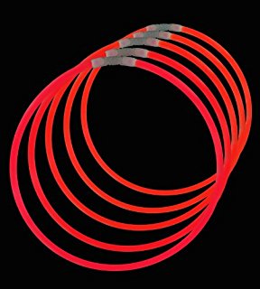 Bâtons lumineux Armbånd 100 stk. (Ensfarvede)
