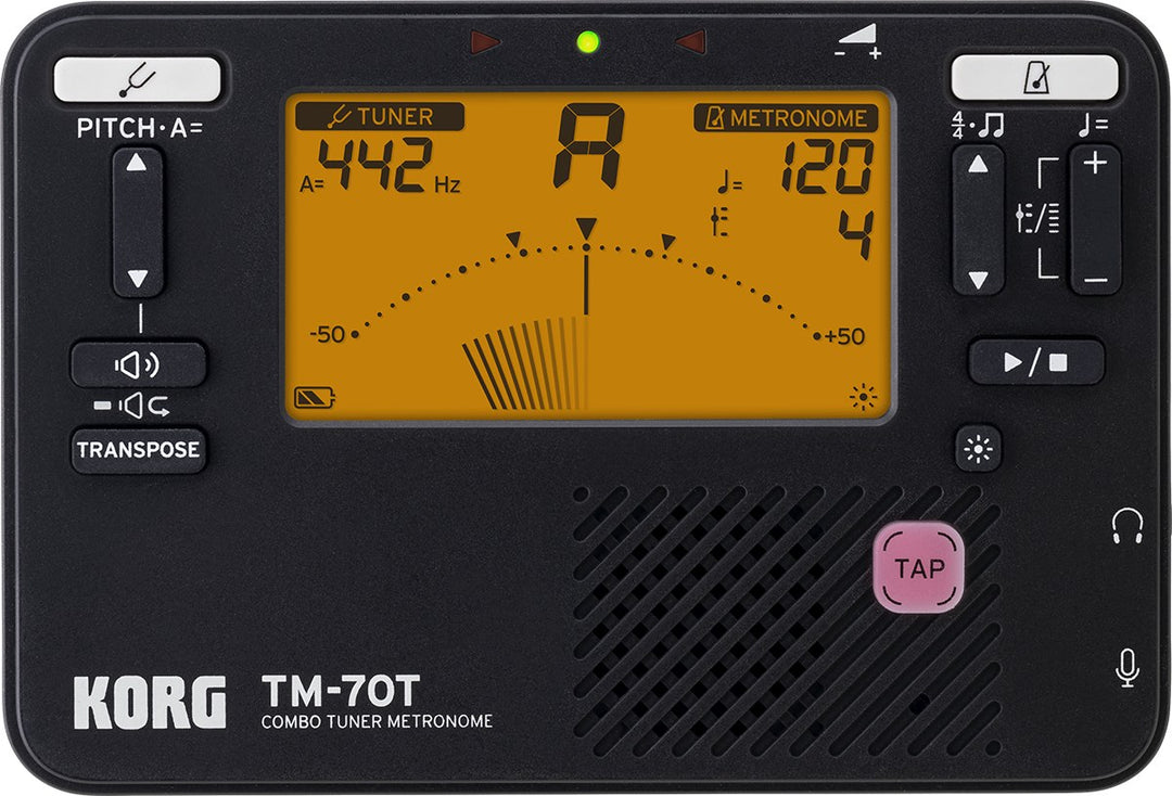 Korg TM70-BK Accordeur & Métronome