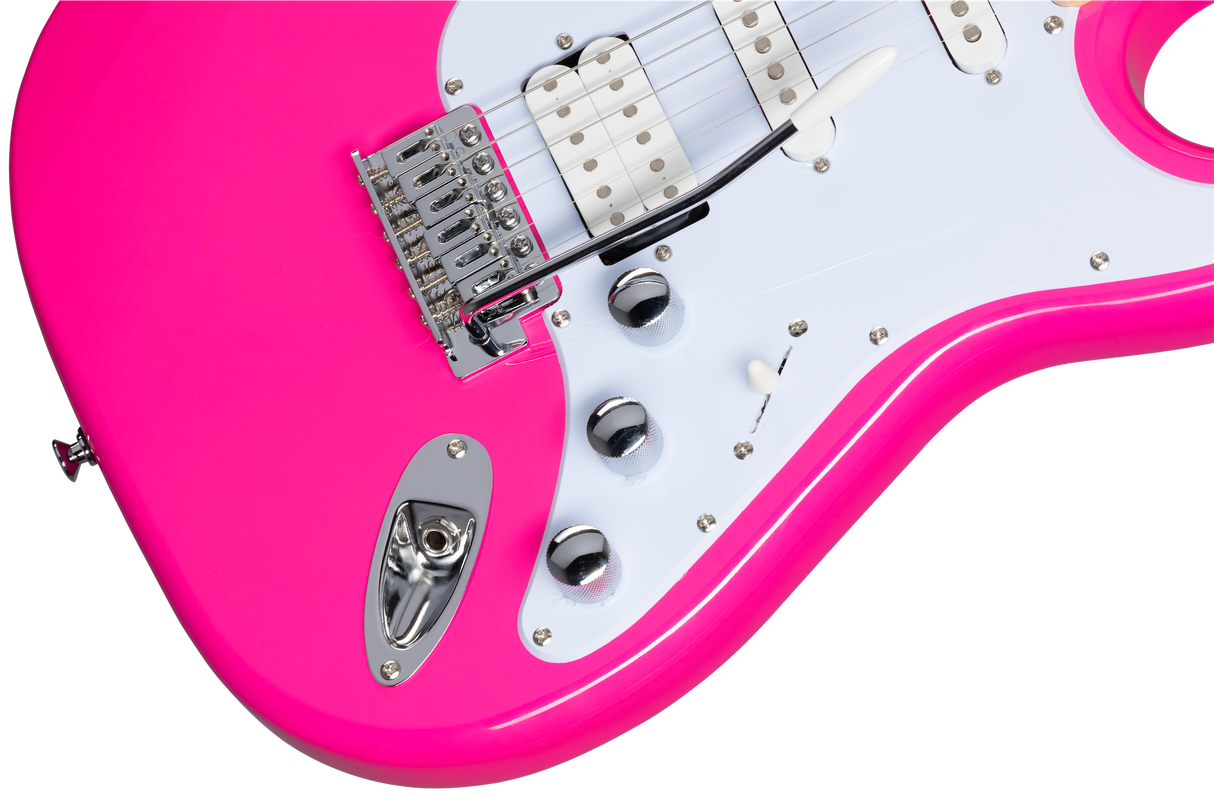 Kramer Focus VT-211S Electric Guitar (Hot Pink)