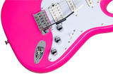 Kramer Focus VT-211S Electric Guitar (Hot Pink)