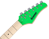 Kramer Focus VT-211S Electric Guitar (Neon Green)