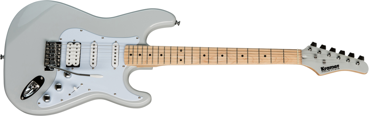 Kramer Guitars Focus VT-211S Electric Guitar (Pewter Gray)