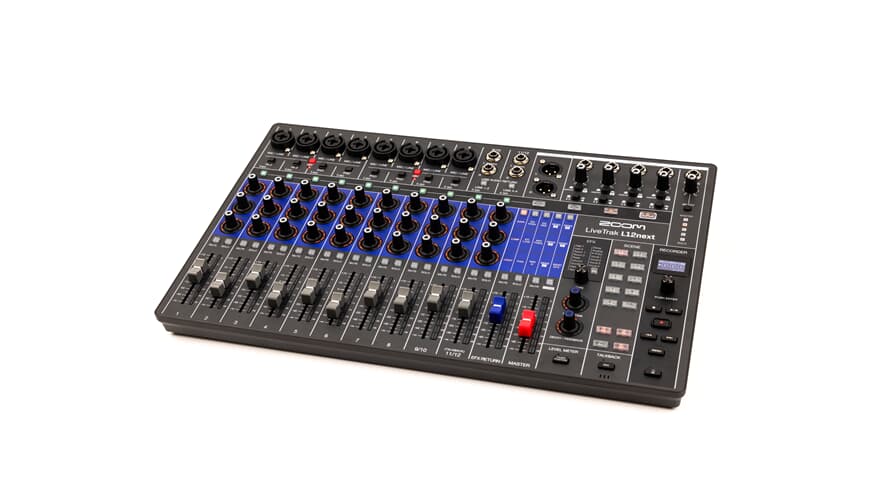 Zoom LiveTrak L12next tables de mixage numériques et enregistreur