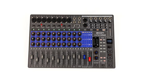Zoom LiveTrak L12next tables de mixage numériques et enregistreur