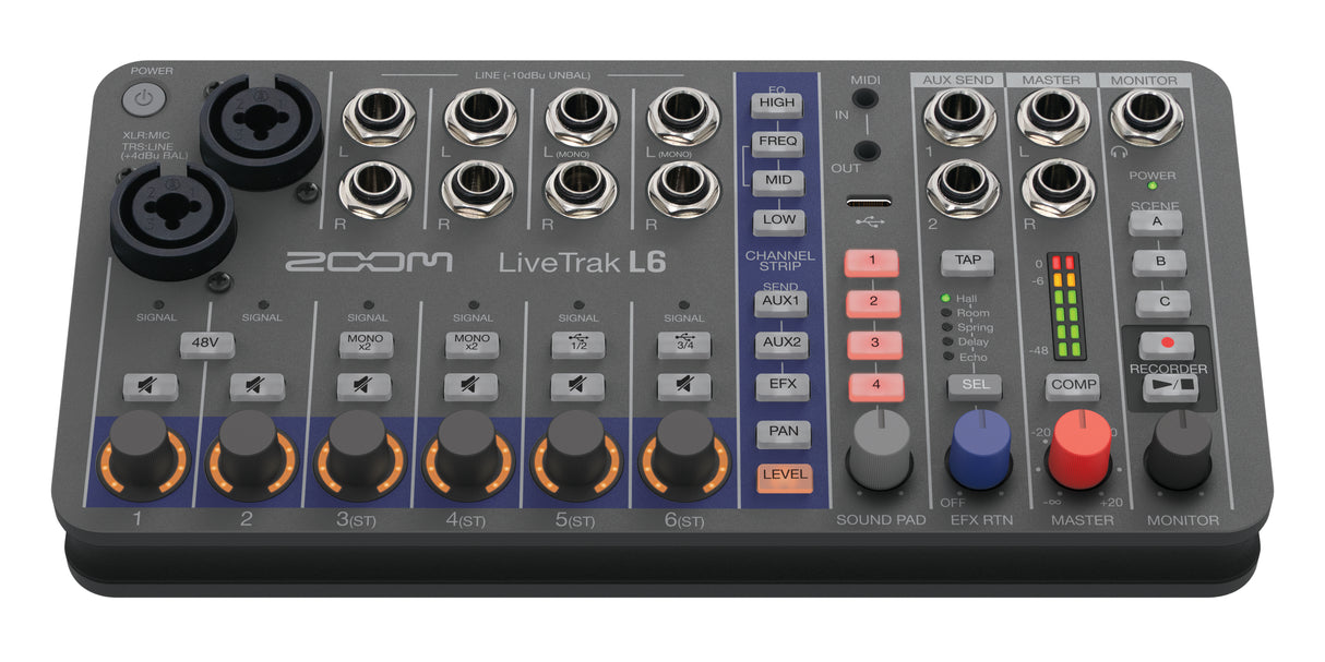 ZOOM LiveTrak L-6