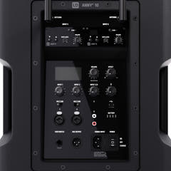 LD Systems ANNY® 10 BPH 2 B5 - Système PA Bluetooth® portable 10" sur batterie avec mixer et 2x micros serre-tête (incl. bodypacks)