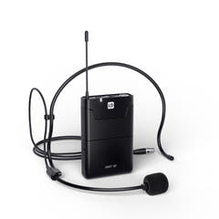 LD Systems ANNY® 8 BPH B8 - Enceinte PA portable sur batterie avec Bluetooth® et mixer, avec 1x micro-casque (incl. bodypack), noir scène Black
