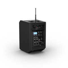 LD Systems ANNY® 8 BPH B8 - Enceinte PA portable sur batterie avec Bluetooth® et mixer, avec 1x micro-casque (incl. bodypack), noir scène Black