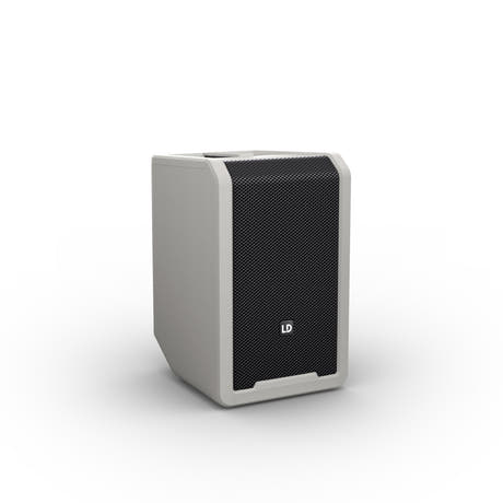 LD Systems ANNY® 8 G - enceinte PA Bluetooth® portable alimentée par batterie avec mixer, gris urbain