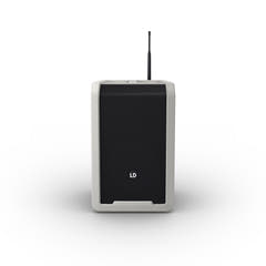 LD Systems ANNY® 8 HHD B5 G - Enceinte PA Bluetooth® portable sur batterie avec mixer et 1x micro main sans fil, gris urbain