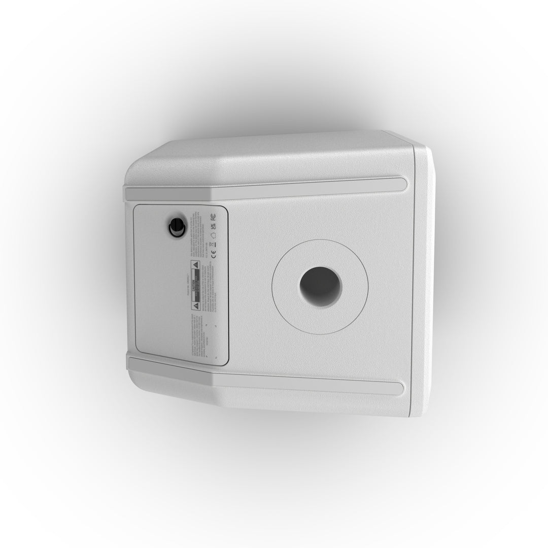 LD Systems ANNY® 8 HHD B5 W - Enceinte PA Bluetooth® portable sur batterie avec mixer et 1x micro main sans fil, blanc pur