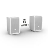 LD Systems ANNY® 8 HHD B5 W - Enceinte PA Bluetooth® portable sur batterie avec mixer et 1x micro main sans fil, blanc pur